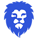 lion icon,blue lion icon