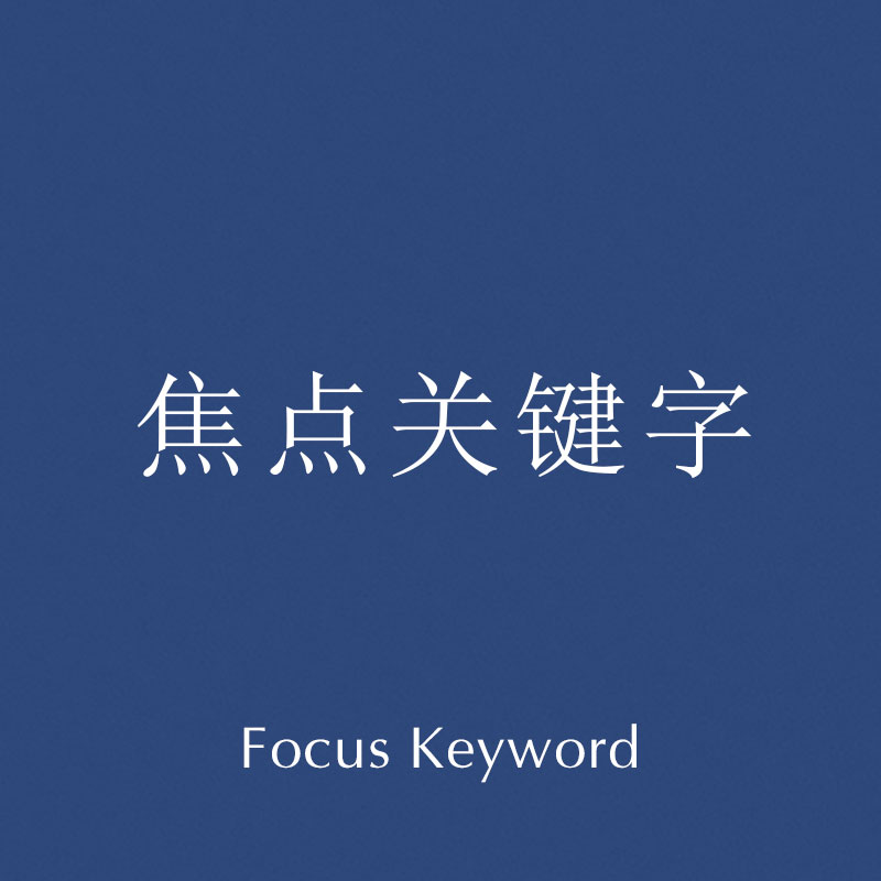 原创 如何选择正确的焦点关键字 Google Seo